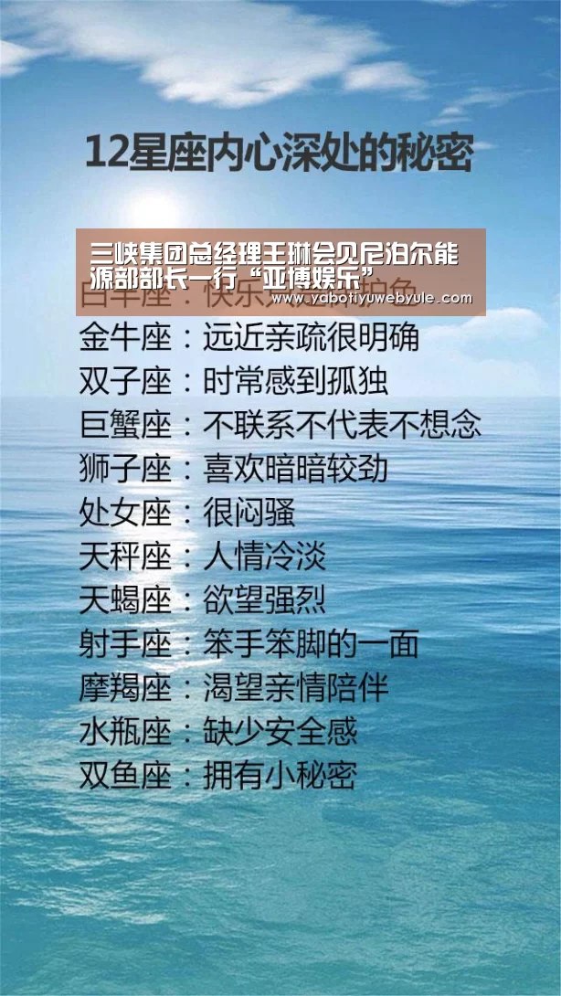 三峡集团总经理王琳会见尼泊尔能源部部长一行“亚博娱乐”(图4) 亚博体育